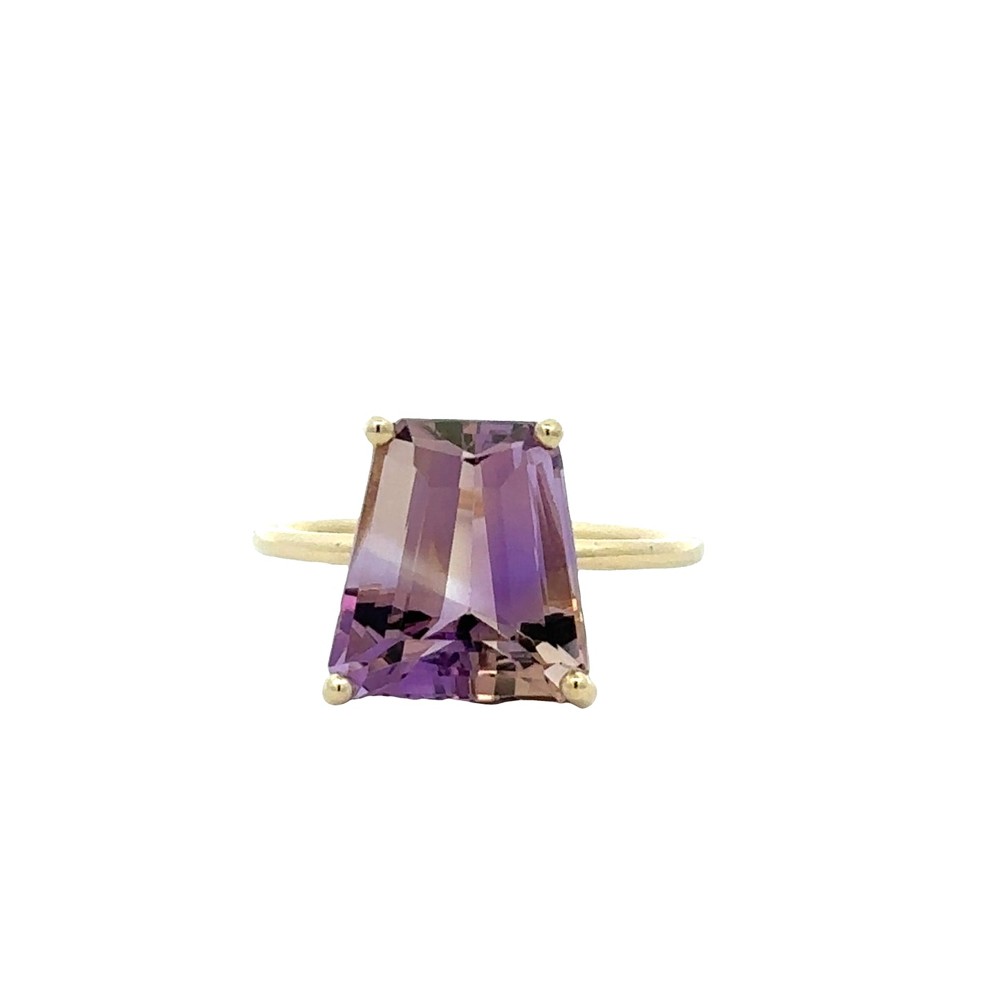 Tapered Ametrine Gem Candy Ring