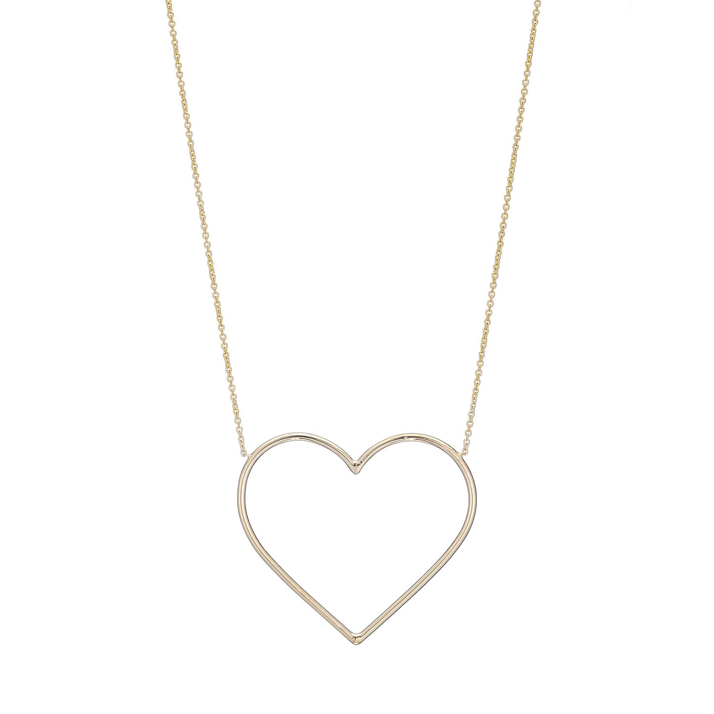 Grande Open Heart Necklace - Nina Segal Jewelry