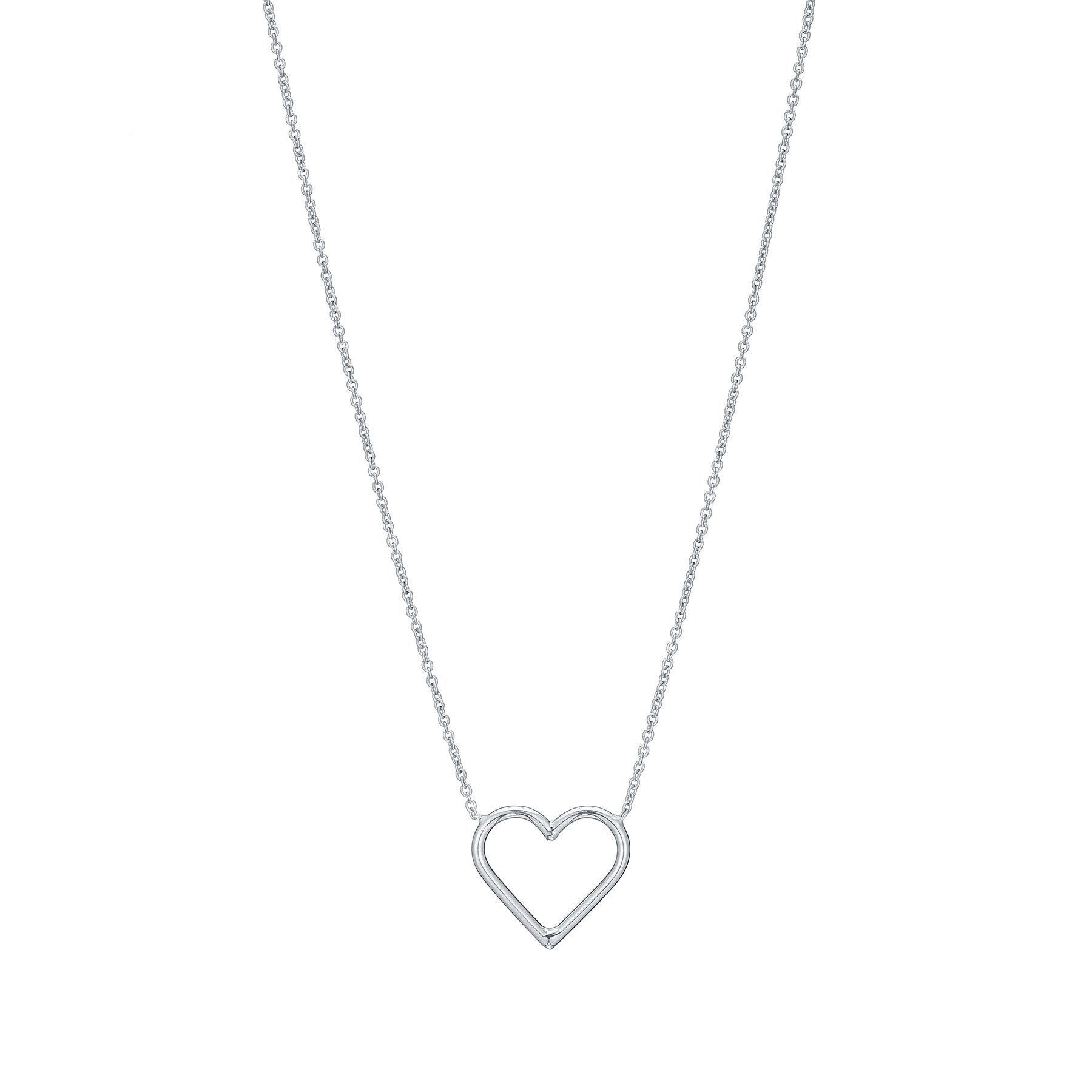 Open Heart Necklace - Nina Segal Jewelry