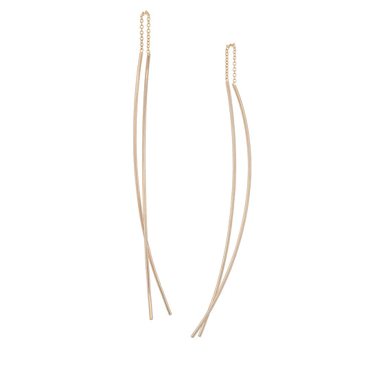 Double Wave Earrings - Nina Segal Jewelry