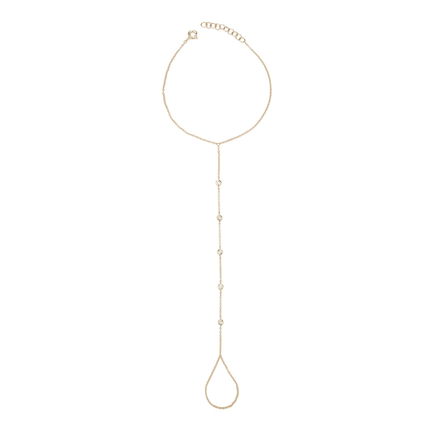 Five Stone Diamond Bringlet - Nina Segal Jewelry