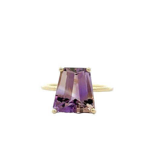 Tapered Ametrine Gem Candy Ring
