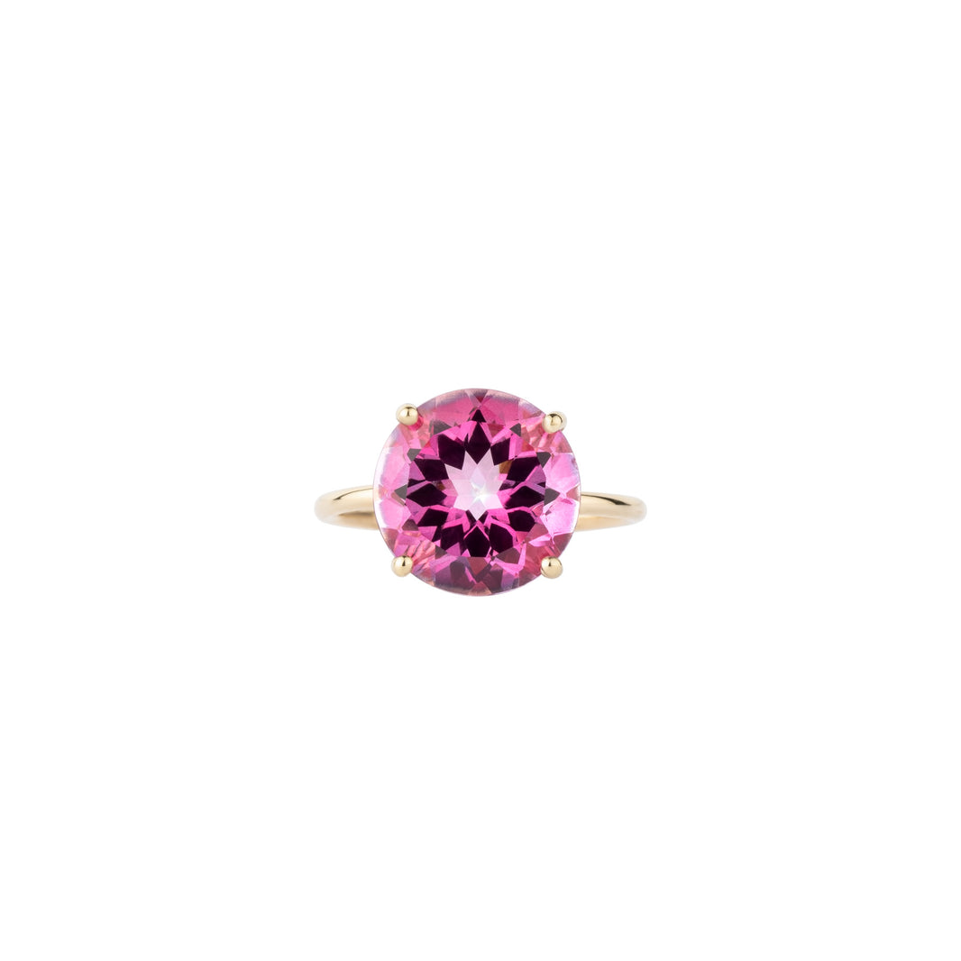 PINK GLITTER CANDY GEM RING main image 1