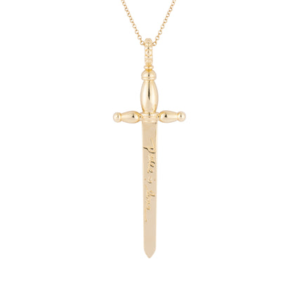 Peace & Love Sword Pendant - Nina Segal Jewelry