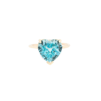 Gem Candy Sky Blue Topaz Heart Ring - Nina Segal Jewelry