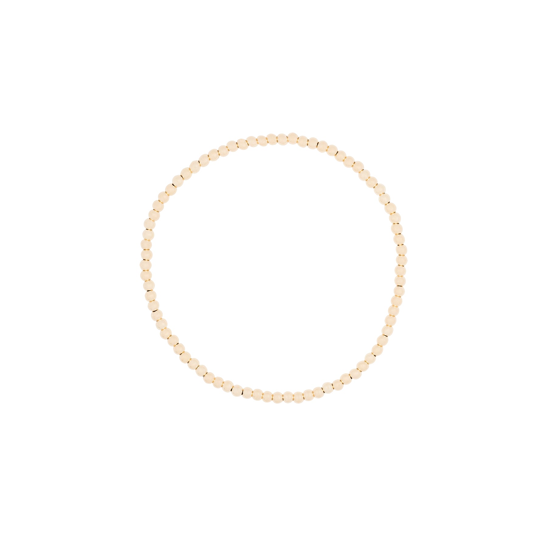 2MM Ball Stretch 14K Bracelet - Nina Segal Jewelry