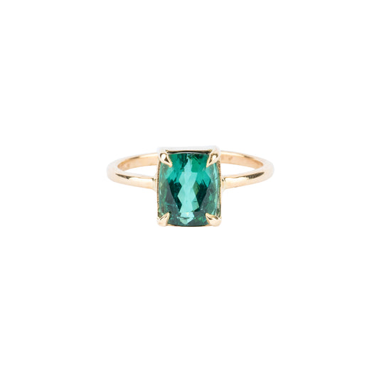 Blue Green Tourmaline Ring - Nina Segal Jewelry