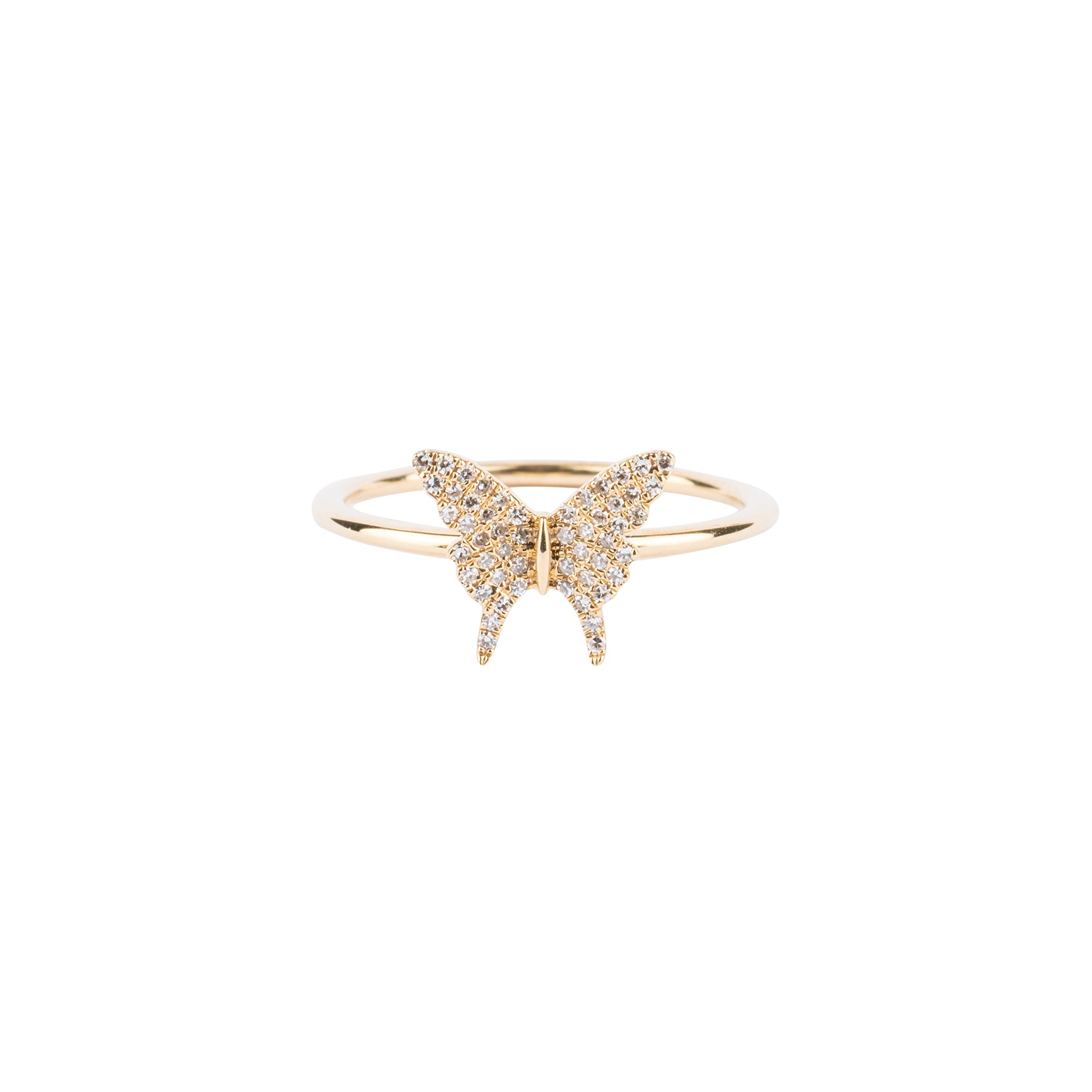 Diamond Butterfly Ring - Nina Segal Jewelry