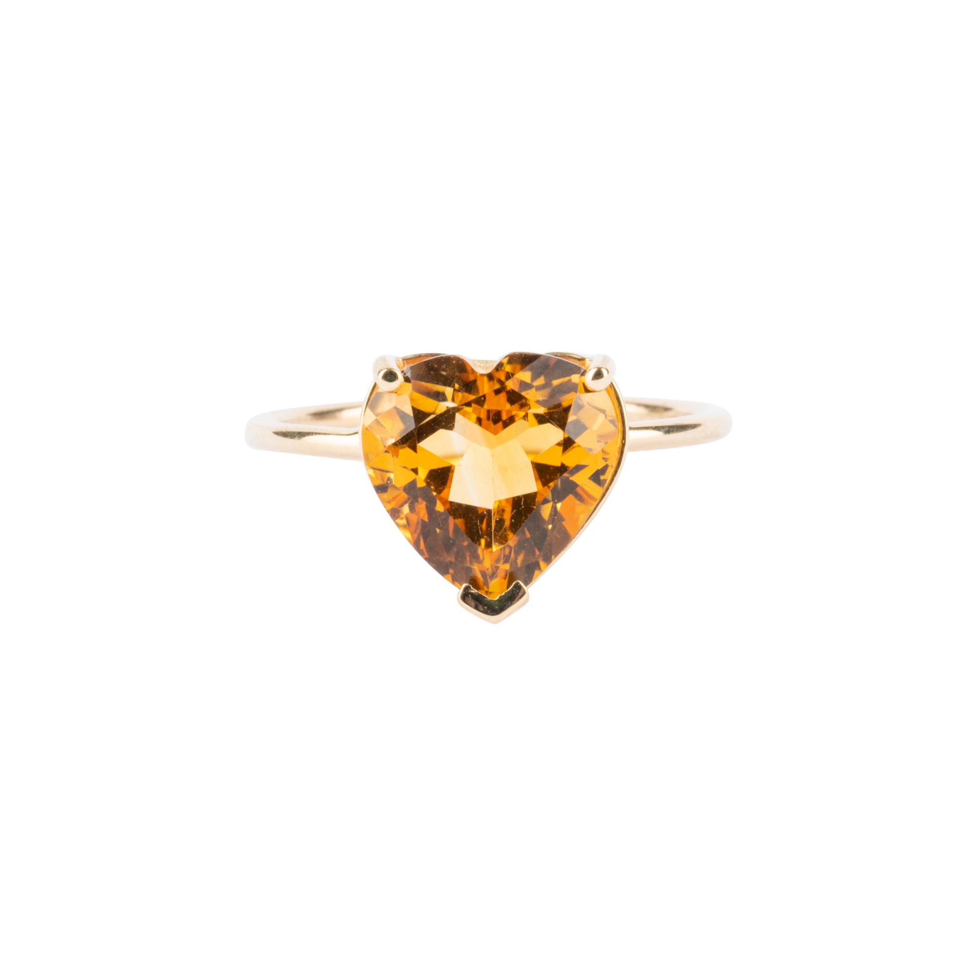 Gem Candy Citrine Heart Ring - Nina Segal Jewelry