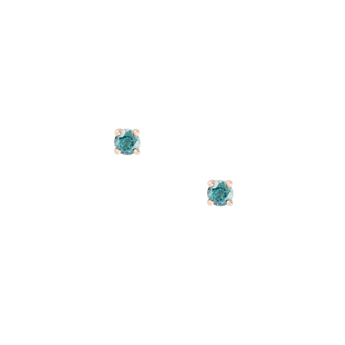 Gem Candy Medium Blue Zircon Studs - Nina Segal Jewelry