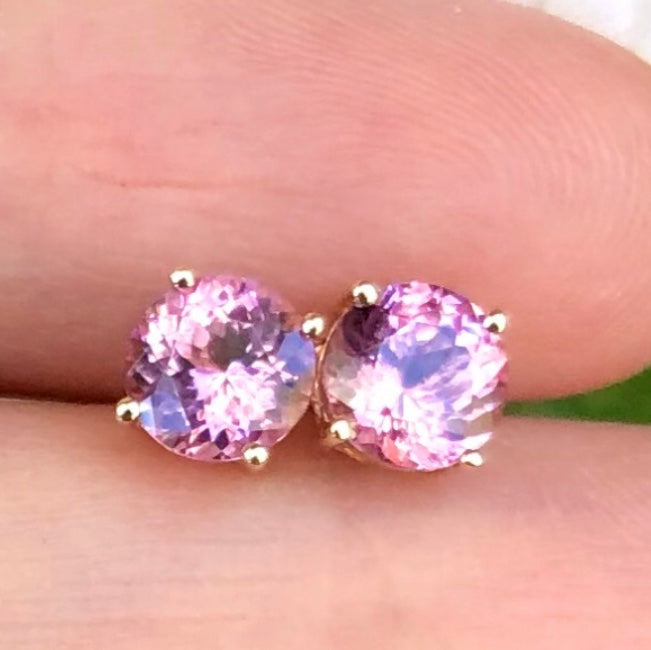 Gem Candy Pink Spinel Studs - Nina Segal Jewelry