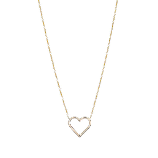 Open Heart Necklace - Nina Segal Jewelry