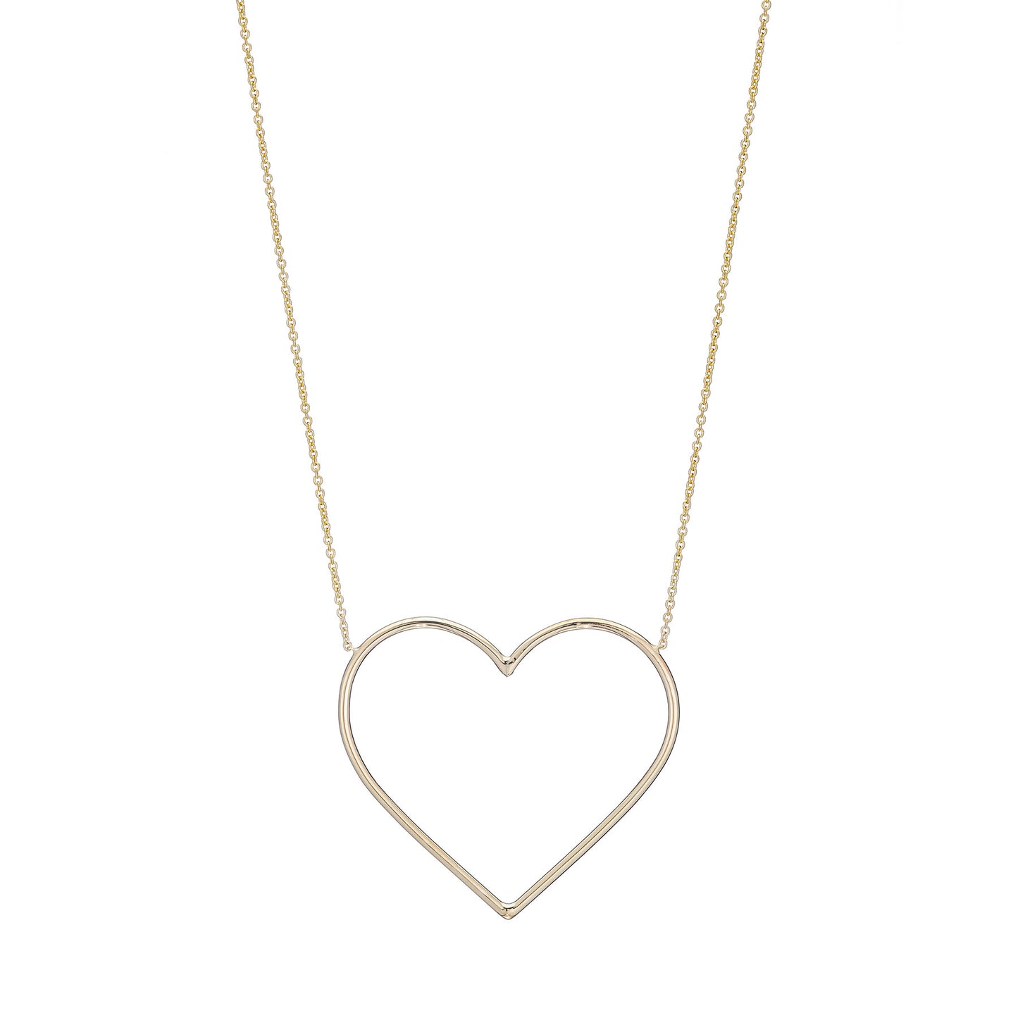 Grande Open Heart Necklace - Nina Segal Jewelry