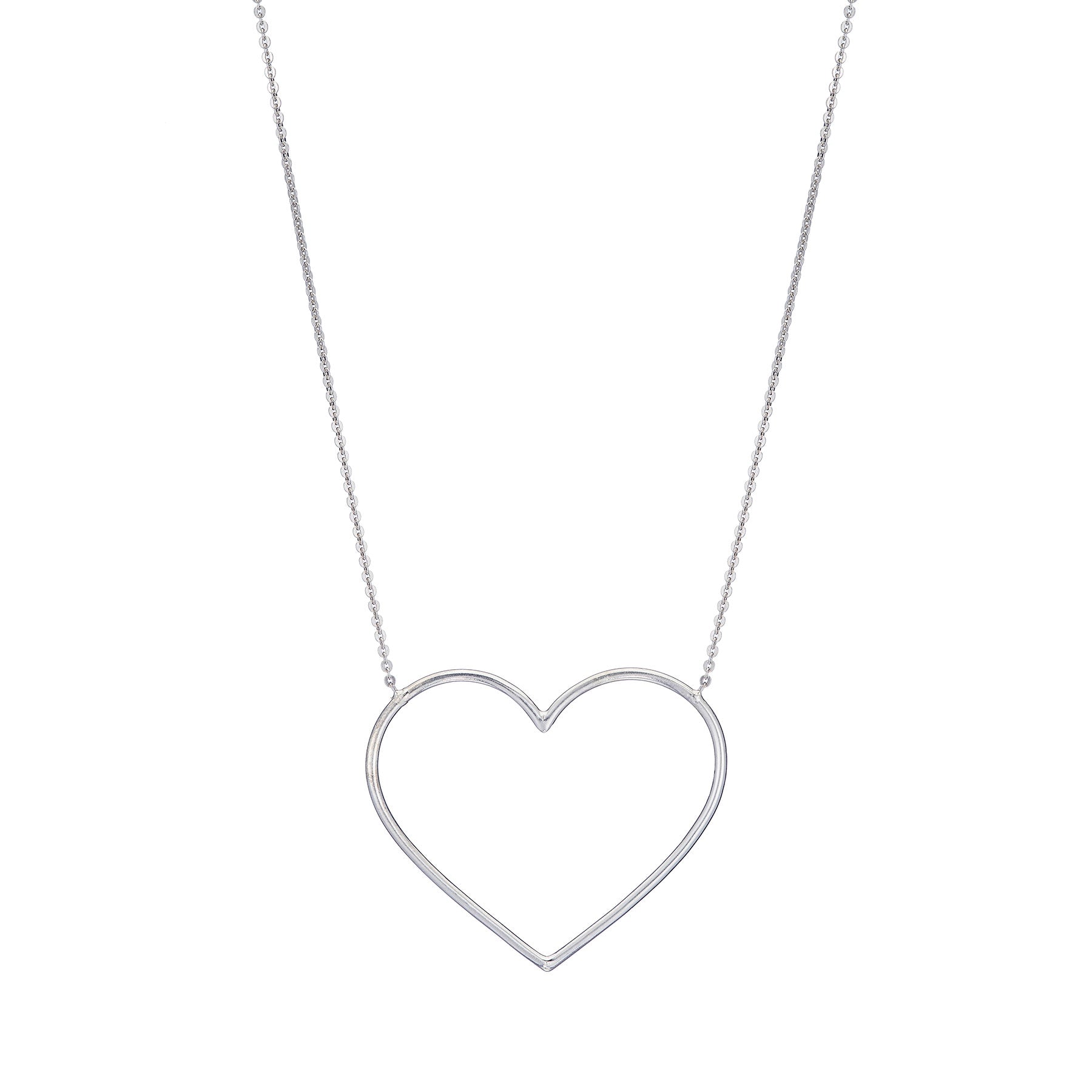 Grande Open Heart Necklace - Nina Segal Jewelry