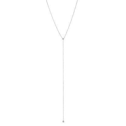 Double Diamond Lariat Long - Nina Segal Jewelry