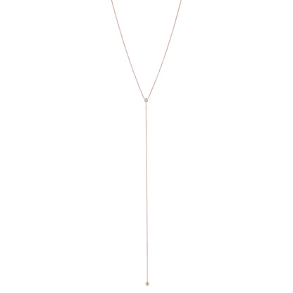 Double Diamond Lariat Long - Nina Segal Jewelry