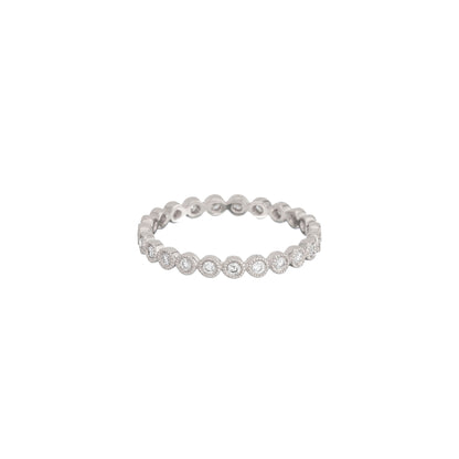 Diamond Bezel Eternity Band - Nina Segal Jewelry