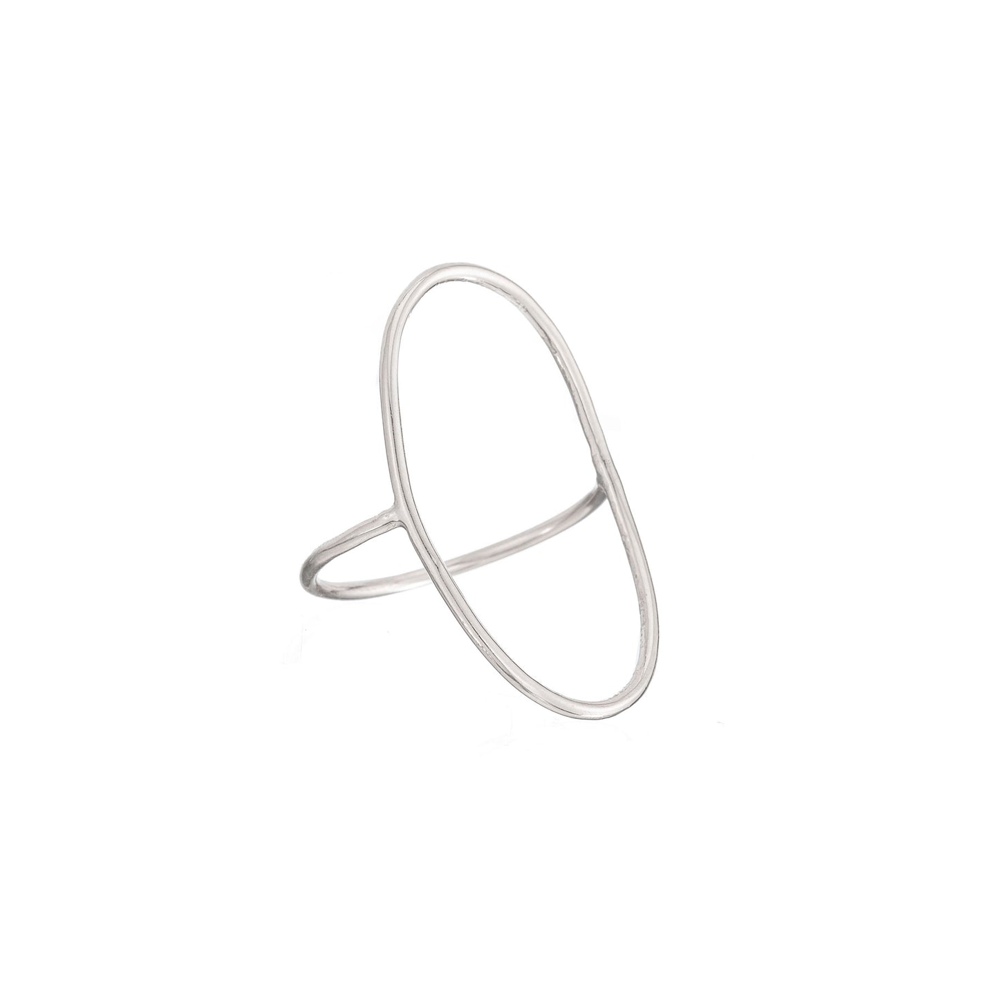 Open Large Oval Thin Band - Nina Segal Jewelry