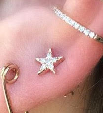 Tiny Pave Star Studs - Nina Segal Jewelry