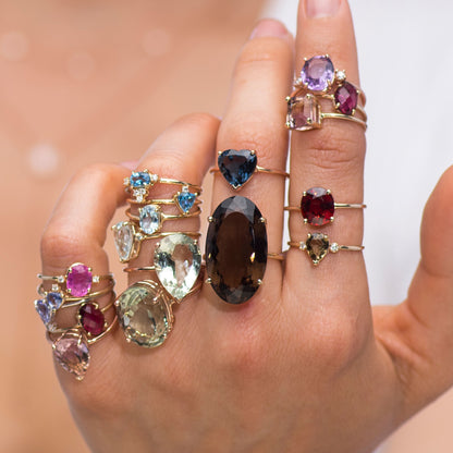 Gem Candy Amethyst Oval - Nina Segal Jewelry