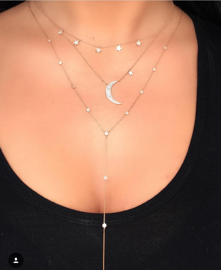 5 Star Drop Necklace - Nina Segal Jewelry